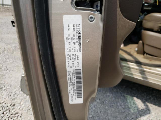 2C4RC1BG8DR604745 - 2013 CHRYSLER TOWN & COU TOURING 金色 照片 13