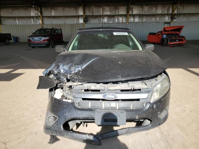 3FAHP0HA0BR326613 - 2011 FORD FUSION SE BLACK photo 5