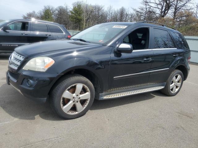 4JGBB8GB1AA545012 - 2010 MERCEDES-BENZ ML 350 4MATIC BLACK photo 1