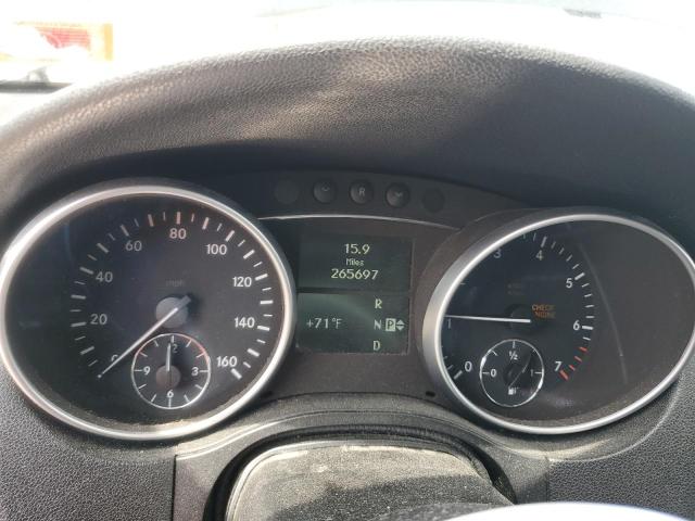 4JGBB8GB1AA545012 - 2010 MERCEDES-BENZ ML 350 4MATIC BLACK photo 9