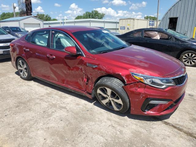 5XXGT4L35LG450765 - 2020 KIA OPTIMA LX RED photo 4