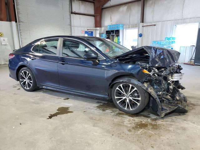 4T1B11HK0JU590935 - 2018 TOYOTA CAMRY L BLUE photo 4