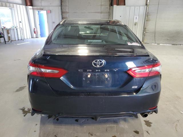 4T1B11HK0JU590935 - 2018 TOYOTA CAMRY L BLUE photo 6