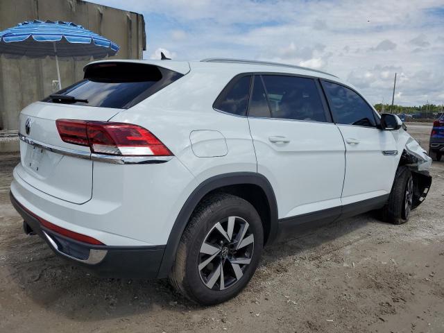 1V23C2CA2LC229916 - 2020 VOLKSWAGEN ATLAS CROS SE Белый фото 3
