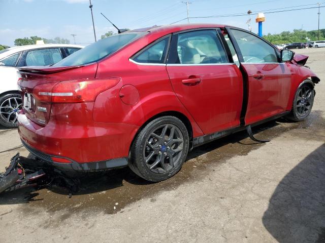 1FADP3J23FL333241 - 2015 FORD FOCUS TITANIUM RED photo 3