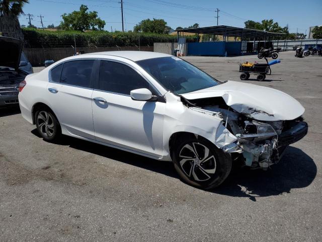 1HGCR2F31GA209866 - 2016 HONDA ACCORD LX WHITE photo 4