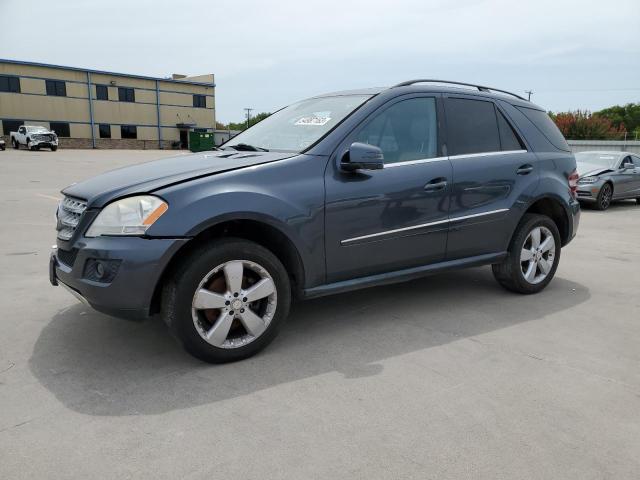 4JGBB8GB0BA744036 - 2011 MERCEDES-BENZ ML 350 4MATIC GRAY photo 1