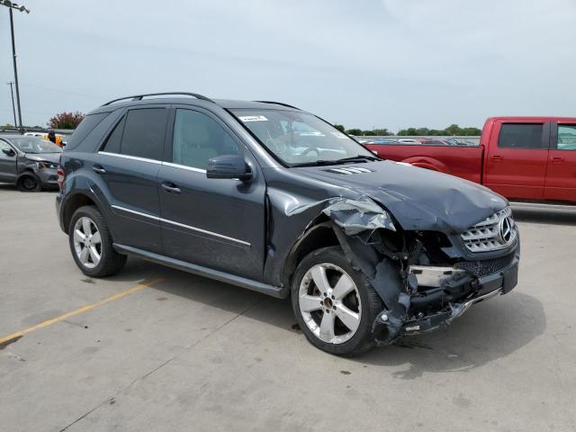 4JGBB8GB0BA744036 - 2011 MERCEDES-BENZ ML 350 4MATIC GRAY photo 4