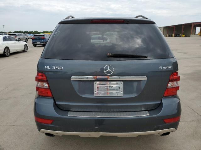 4JGBB8GB0BA744036 - 2011 MERCEDES-BENZ ML 350 4MATIC GRAY photo 6