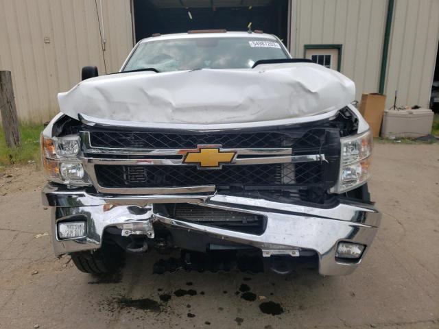 1GC4K1E87EF168464 - 2014 CHEVROLET silverado K3500 LTZ WHITE photo 5