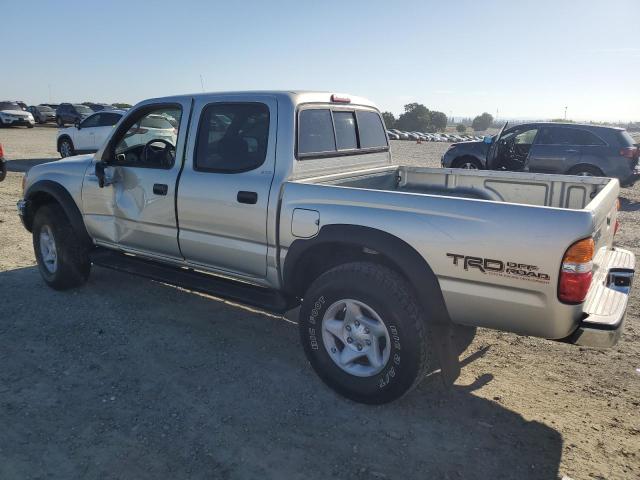5TEGN92N24Z385533 - 2004 TOYOTA TACOMA DOUBLE CAB PRERUNNER SILVER photo 2