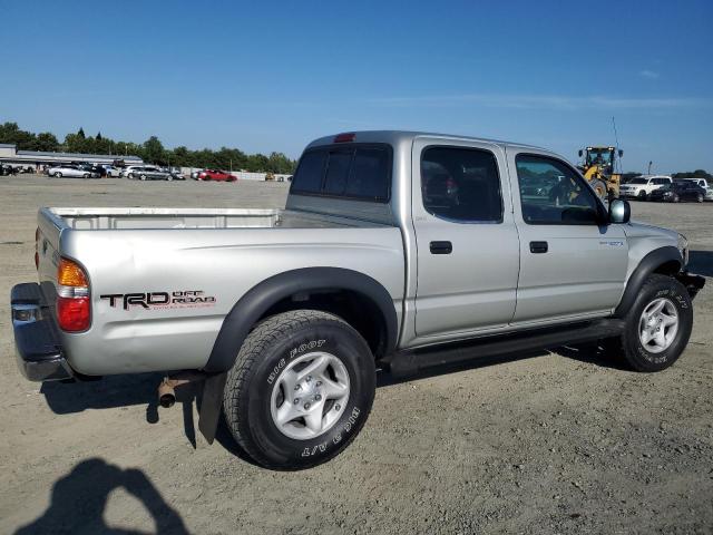5TEGN92N24Z385533 - 2004 TOYOTA TACOMA DOUBLE CAB PRERUNNER SILVER photo 3