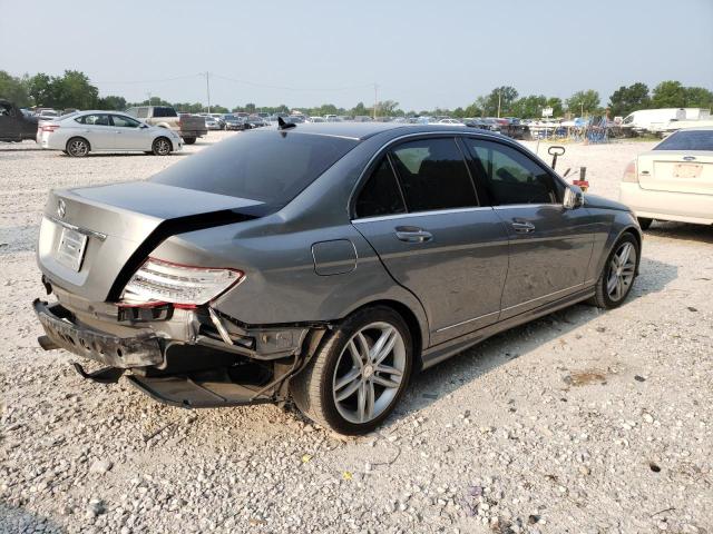 WDDGF4HB4DA850228 - 2013 MERCEDES-BENZ C 250 SILVER photo 3