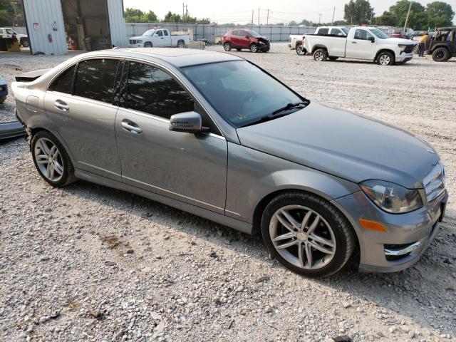 WDDGF4HB4DA850228 - 2013 MERCEDES-BENZ C 250 SILVER photo 4