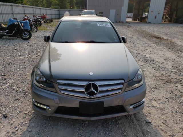 WDDGF4HB4DA850228 - 2013 MERCEDES-BENZ C 250 SILVER photo 5