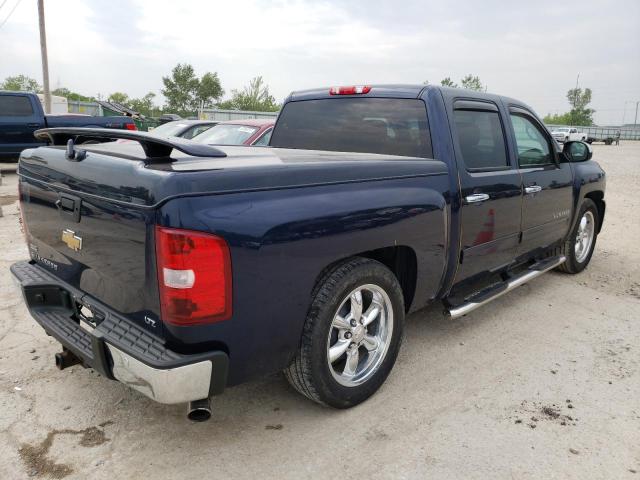 3GCPCTE0XBG110553 - 2011 CHEVROLET SILVERADO C1500 LTZ BLUE photo 3