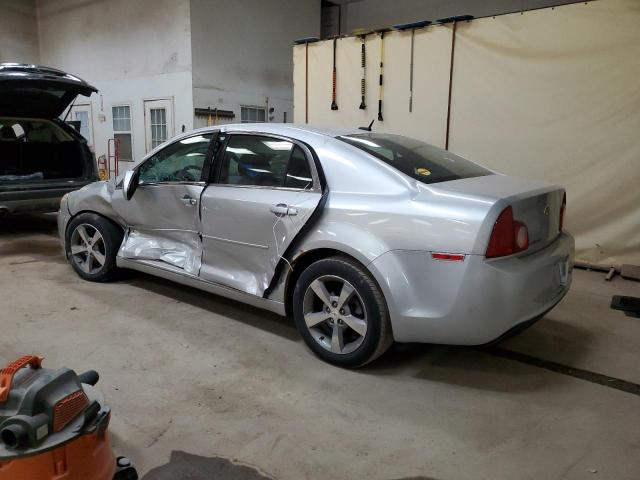 1G1ZC5E15BF159537 - 2011 CHEVROLET MALIBU 1LT SILVER photo 2