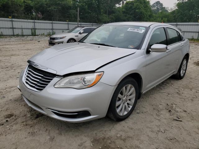 1C3BC1FG3BN520312 - 2011 CHRYSLER 200 TOURING SILVER photo 1