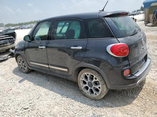 ZFBCFADH5EZ014287 - 2014 FIAT 500L TREKKING GRAY photo 2