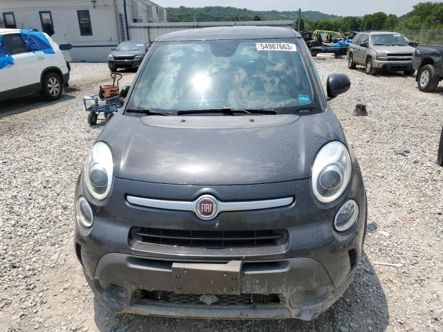 ZFBCFADH5EZ014287 - 2014 FIAT 500L TREKKING GRAY photo 5