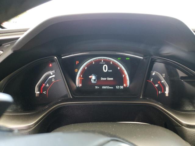 SHHFK7H92HU227475 - 2017 HONDA CIVIC SPORT TOURING WHITE photo 9