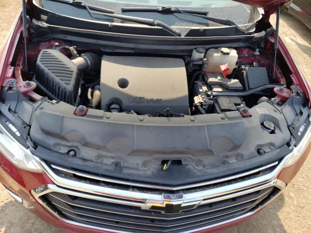 1GNEVJKW6JJ259108 - 2018 CHEVROLET TRAVERSE PREMIER RED photo 11