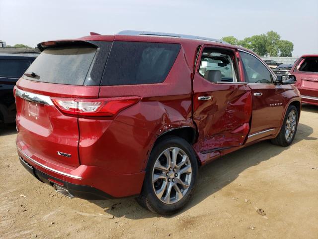 1GNEVJKW6JJ259108 - 2018 CHEVROLET TRAVERSE PREMIER RED photo 3