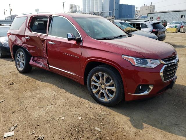 1GNEVJKW6JJ259108 - 2018 CHEVROLET TRAVERSE PREMIER RED photo 4