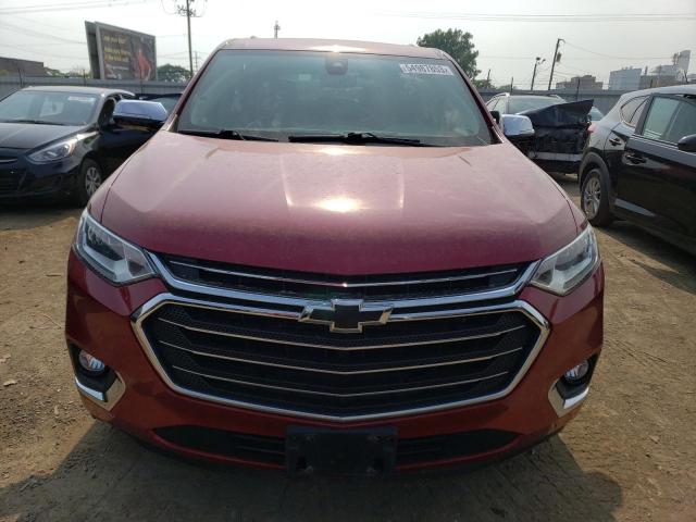 1GNEVJKW6JJ259108 - 2018 CHEVROLET TRAVERSE PREMIER RED photo 5