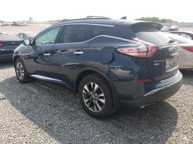 5N1AZ2MG1HN137925 - 2017 NISSAN MURANO S BLUE photo 2