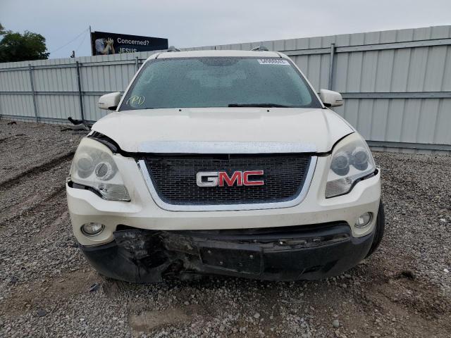 1GKLRNEDXAJ141718 - 2010 GMC ACADIA SLT-2 WHITE photo 5