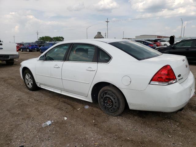 2G1WA5E35E1174044 - 2014 CHEVROLET IMPALA LIM LS WHITE photo 2