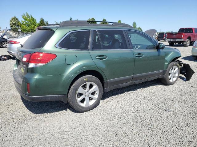 4S4BRBCCXD3229527 - 2013 SUBARU OUTBACK 2.5I PREMIUM GREEN photo 3