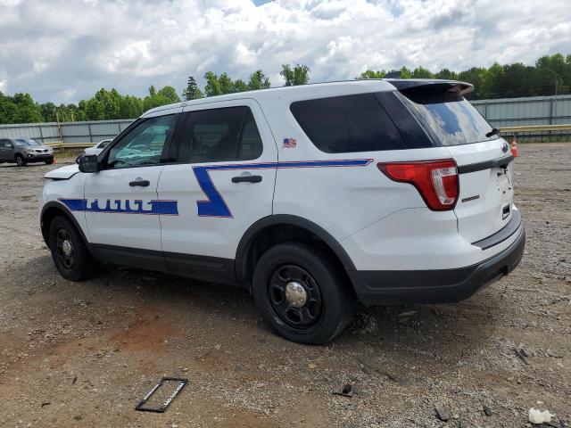 1FM5K8AR6KGA29018 - 2019 FORD EXPLORER POLICE INTERCEPTOR 白色 照片 2