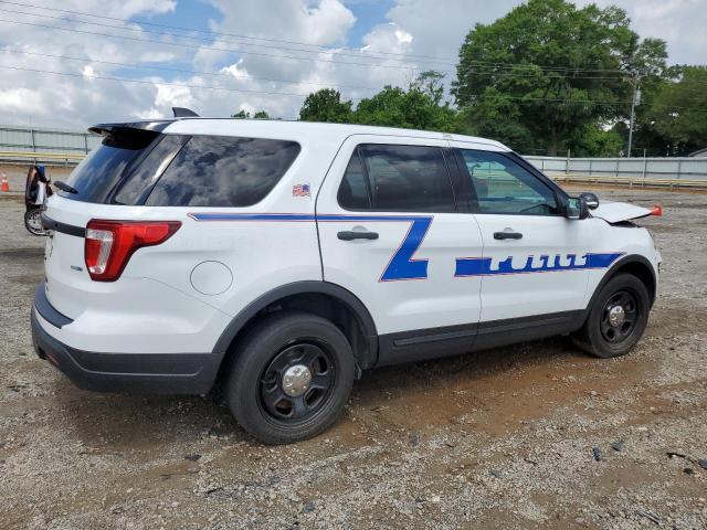 1FM5K8AR6KGA29018 - 2019 FORD EXPLORER POLICE INTERCEPTOR 白色 照片 3