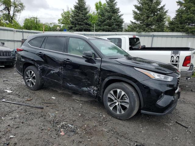 5TDHZRBH5LS054640 - 2020 TOYOTA HIGHLANDER XLE BLACK photo 4