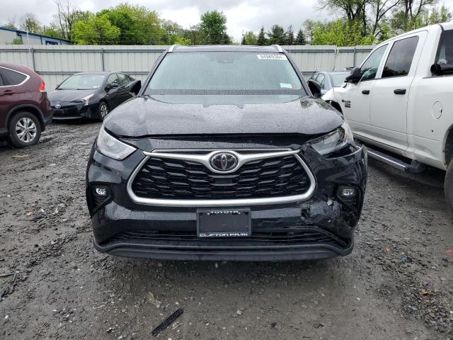 5TDHZRBH5LS054640 - 2020 TOYOTA HIGHLANDER XLE BLACK photo 5