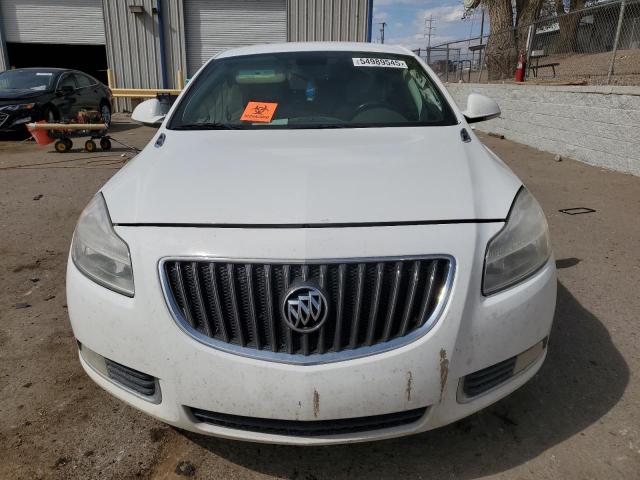 2G4GR5ER3D9247996 - 2013 BUICK REGAL WHITE photo 5