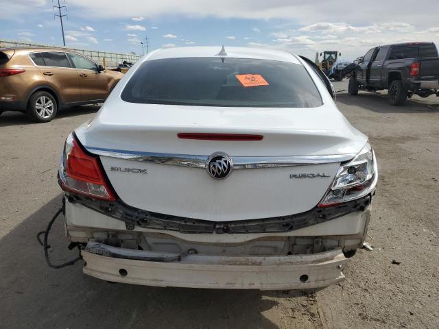 2G4GR5ER3D9247996 - 2013 BUICK REGAL WHITE photo 6