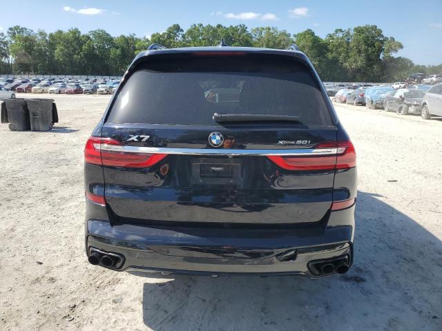 5UXCX4C59KLB39912 - 2019 BMW X7 XDRIVE50I BLUE photo 6