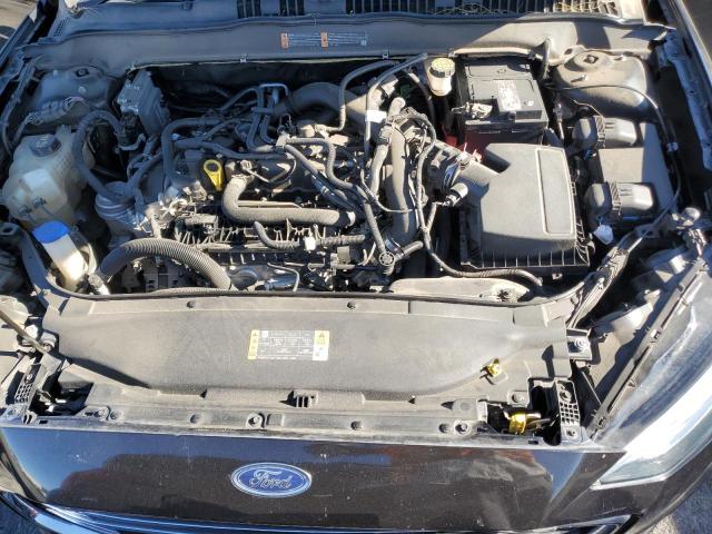 3FA6P0HD5KR176564 - 2019 FORD FUSION SE BLACK photo 11