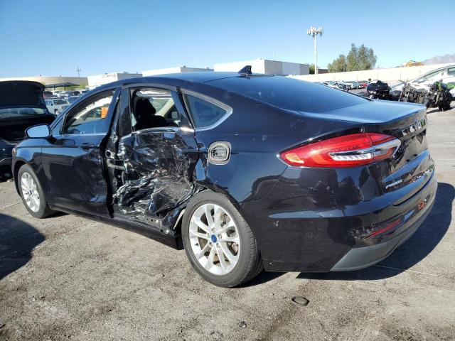 3FA6P0HD5KR176564 - 2019 FORD FUSION SE BLACK photo 2