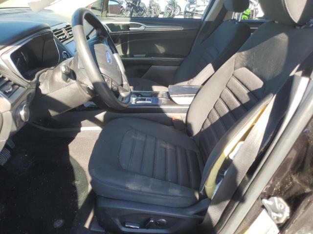 3FA6P0HD5KR176564 - 2019 FORD FUSION SE BLACK photo 7