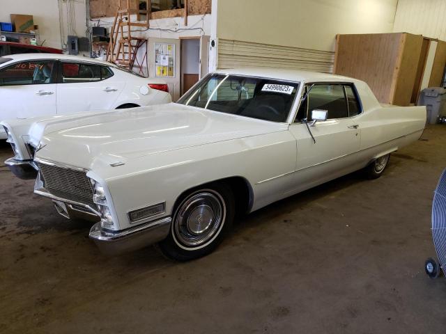 G8152457 - 1968 CADILLAC COUPE DEVI WHITE photo 1