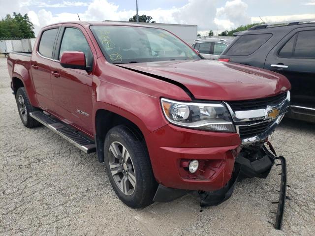1GCGTCEN6H1207512 - 2017 CHEVROLET COLORADO L RED photo 1