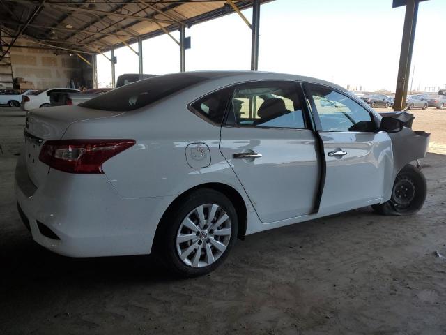 3N1AB7AP2KY378366 - 2019 NISSAN SENTRA S WHITE photo 3