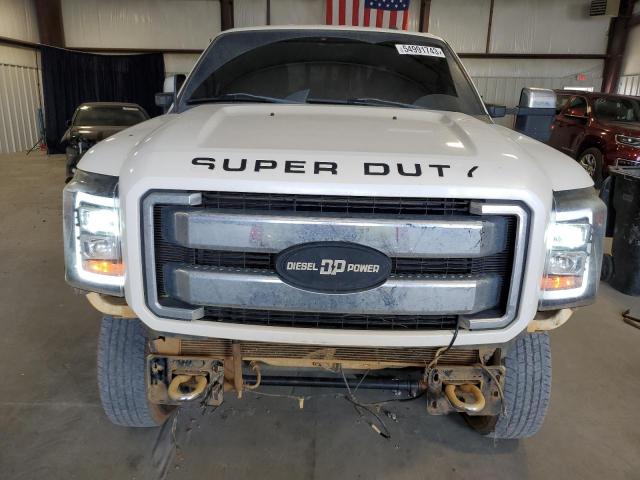 1FT7W2BT4FEA44479 - 2015 FORD F250 SUPER DUTY WHITE photo 5