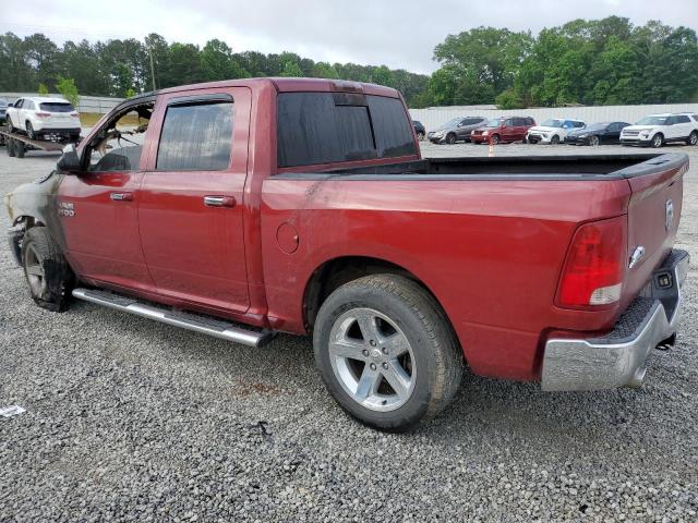 1D7RB1CT2BS541500 - 2011 DODGE RAM 1500 MAROON photo 2