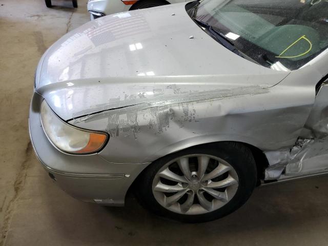 KMHFC46F46A086612 - 2006 HYUNDAI AZERA SE SILVER photo 10