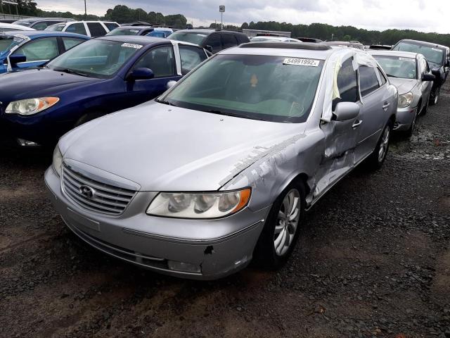 KMHFC46F46A086612 - 2006 HYUNDAI AZERA SE SILVER photo 2